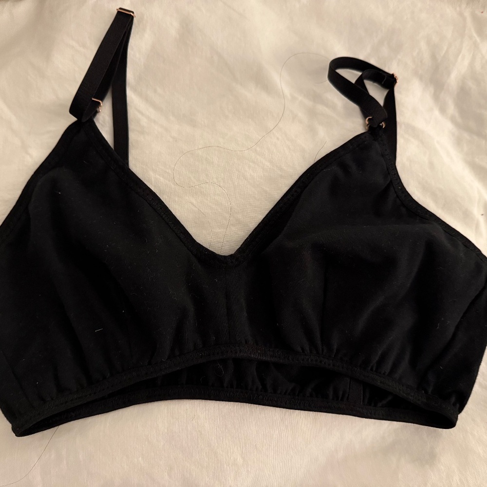 Brook There - Black Triangle Bra
